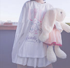 Women’s Japanese style long sleeve t-shirt front view