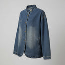 Women's loose fit casual commuter blouse front view